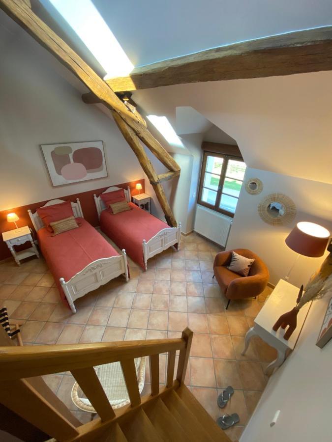 La Ferme De Fontenelle Amillis Exteriér fotografie