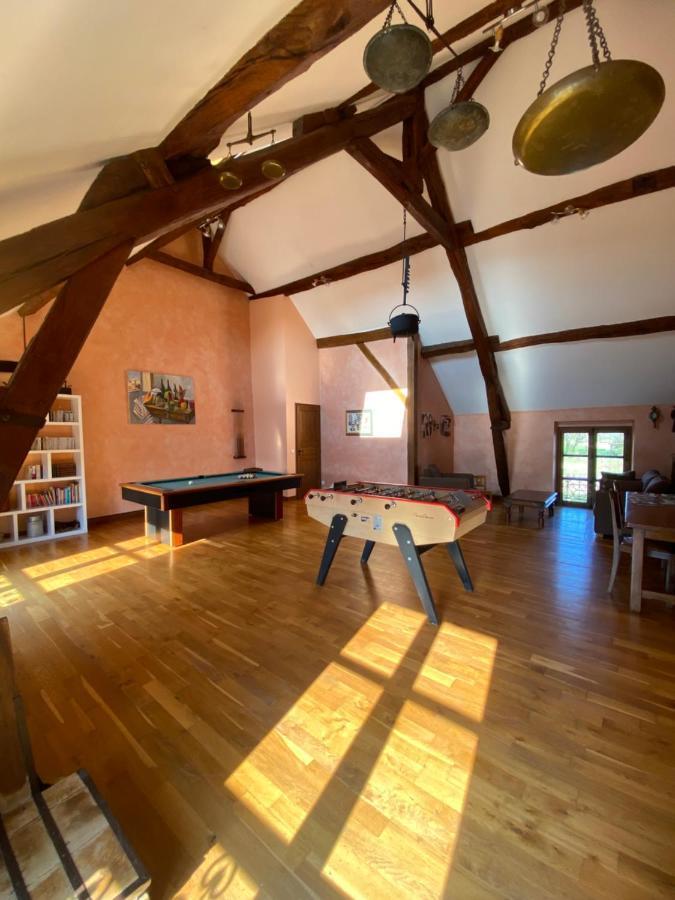 La Ferme De Fontenelle Amillis Exteriér fotografie