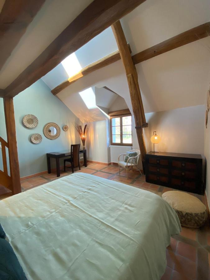La Ferme De Fontenelle Amillis Exteriér fotografie